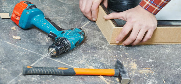 broken door frame repair Barstow