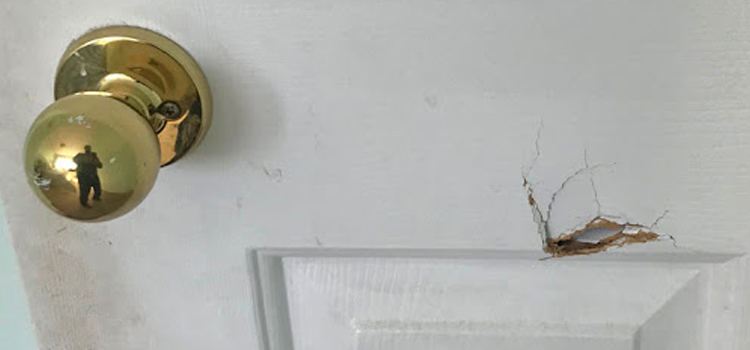 interior door hole repair Barstow
